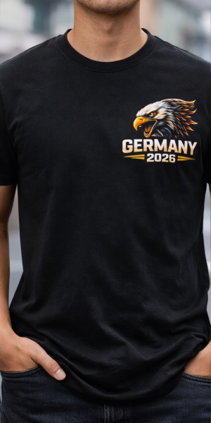 Germany 2026 T-Shirt - Clean. Stark. Auf den Punkt
